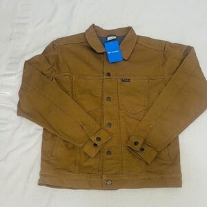 Columbia denim jacket 
Very thick